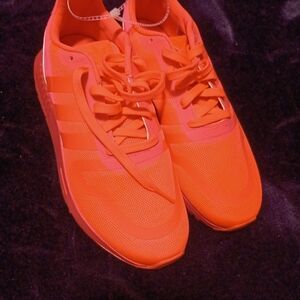 adidas Men's Vibrant Orange Low-Top Sneakers